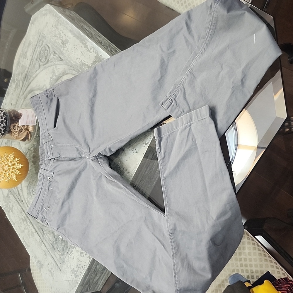 J. LINDEBERG MEN'S CHAZE JL TWILL GRAY CHINO PANTS 31 X 34 NWOT